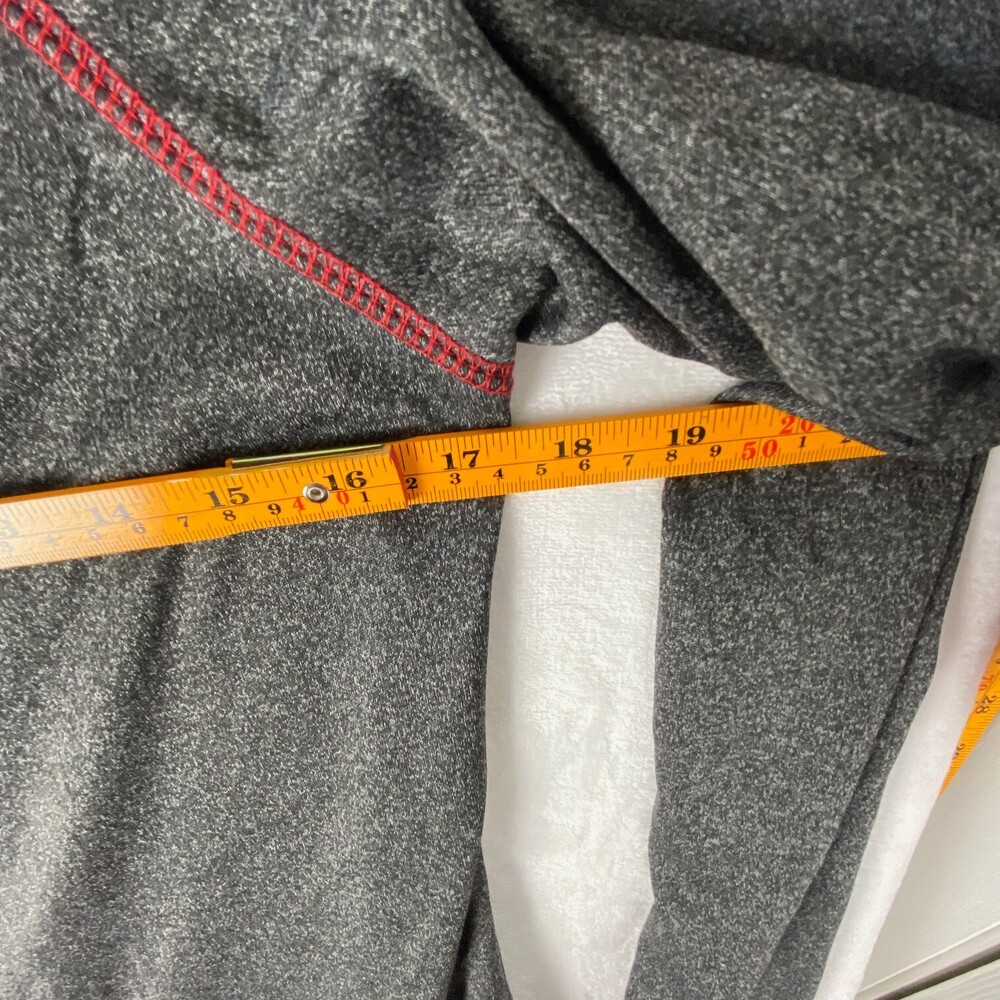 Colosseum Womens Ohio State Stingray Raglan Quarter-Zip Top Heather Gray Large - Picture 7 of 9